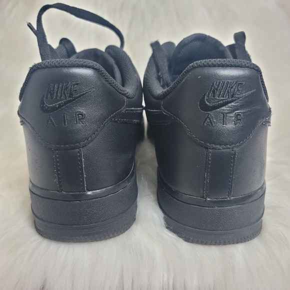 Nike All-Black Air Force 1 '07 Sneakers - Picture 4 of 11